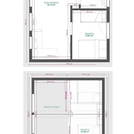 Alpesi faház Osada Kujanki - Wakacyjny Zakrzewo (Zlotow)