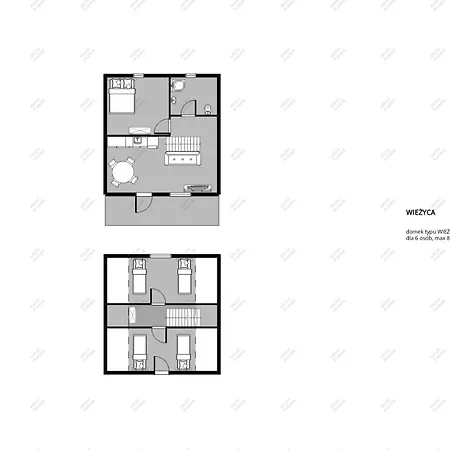 Osada Kujanki - Wakacyjny Alpesi faház Zakrzewo (Zlotow)